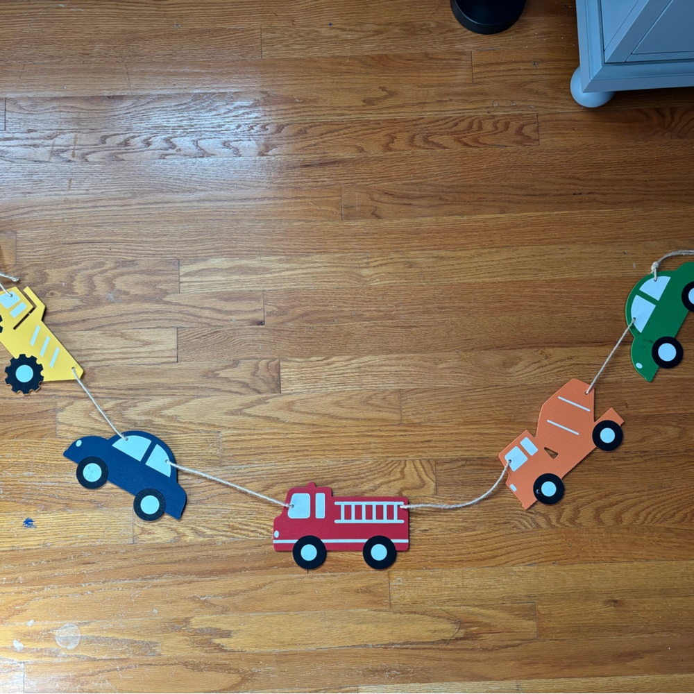 Hobby Lobby Colorful Vehicle Garland
